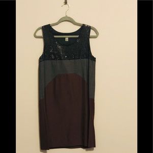 Chic Multi-textured uniques Dress